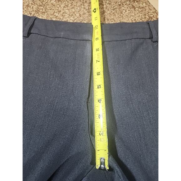 Apostrophe Courtney Womens Grey Dress Pants 14 Bootcut Flat Front Mid-Rise Work - Picture 5 of 10